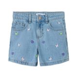 Hovedbilde Name It Nkfbella denim shorts til barn, Light ...