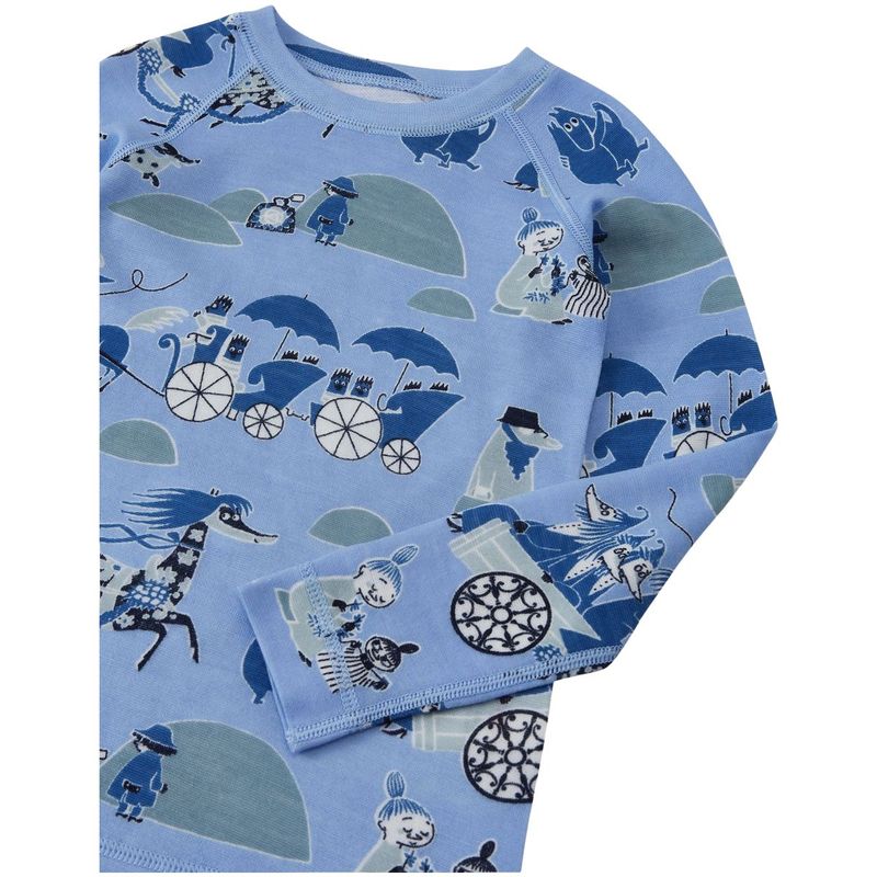 Reima Moomin Trivsam ullsett til barn, Airy Blue