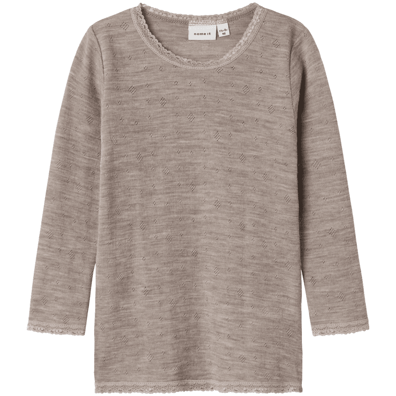Name It Nmfwang Wool Needle genser småbarn, Satellite