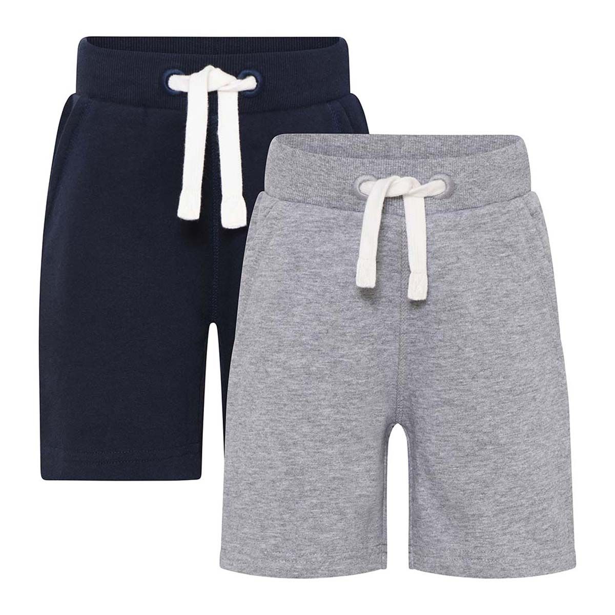 MinyMo 2-pack shorts til barn, Dark Navy