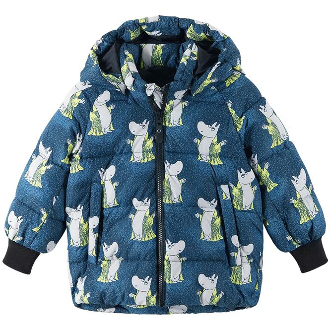 Hovedbilde Reima Lykta Moomin vinterjakke til småbarn, Navy