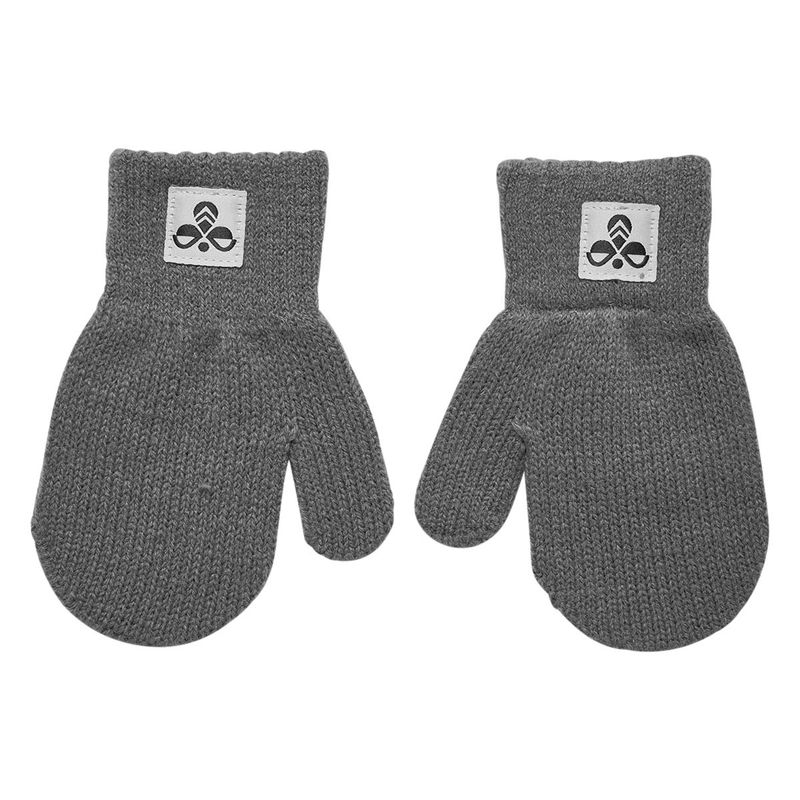 Hummel Hmlmini 2-Pack votter til baby, Dark Gull Gray