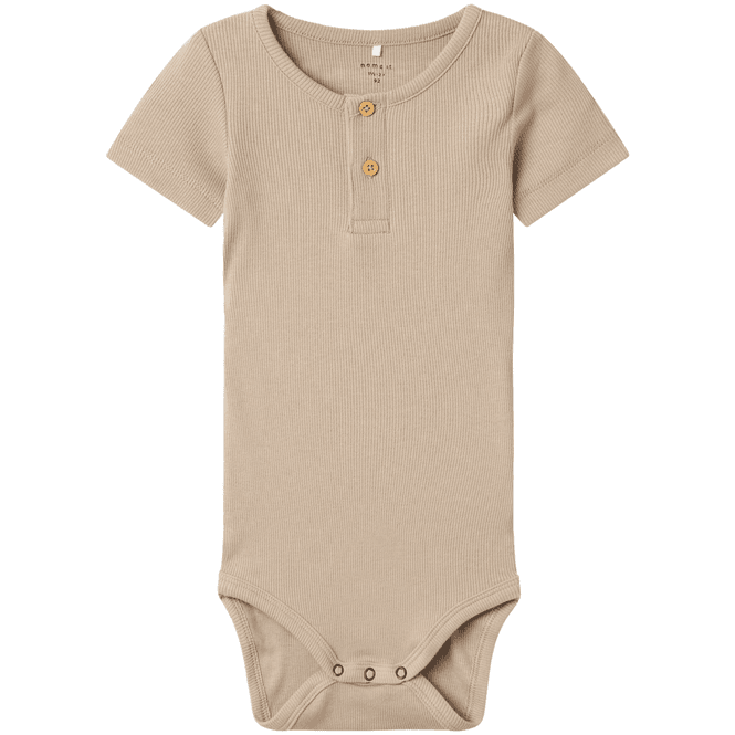 Hovedbilde Name It Nbmkab kortermet body, Pure Cashmere