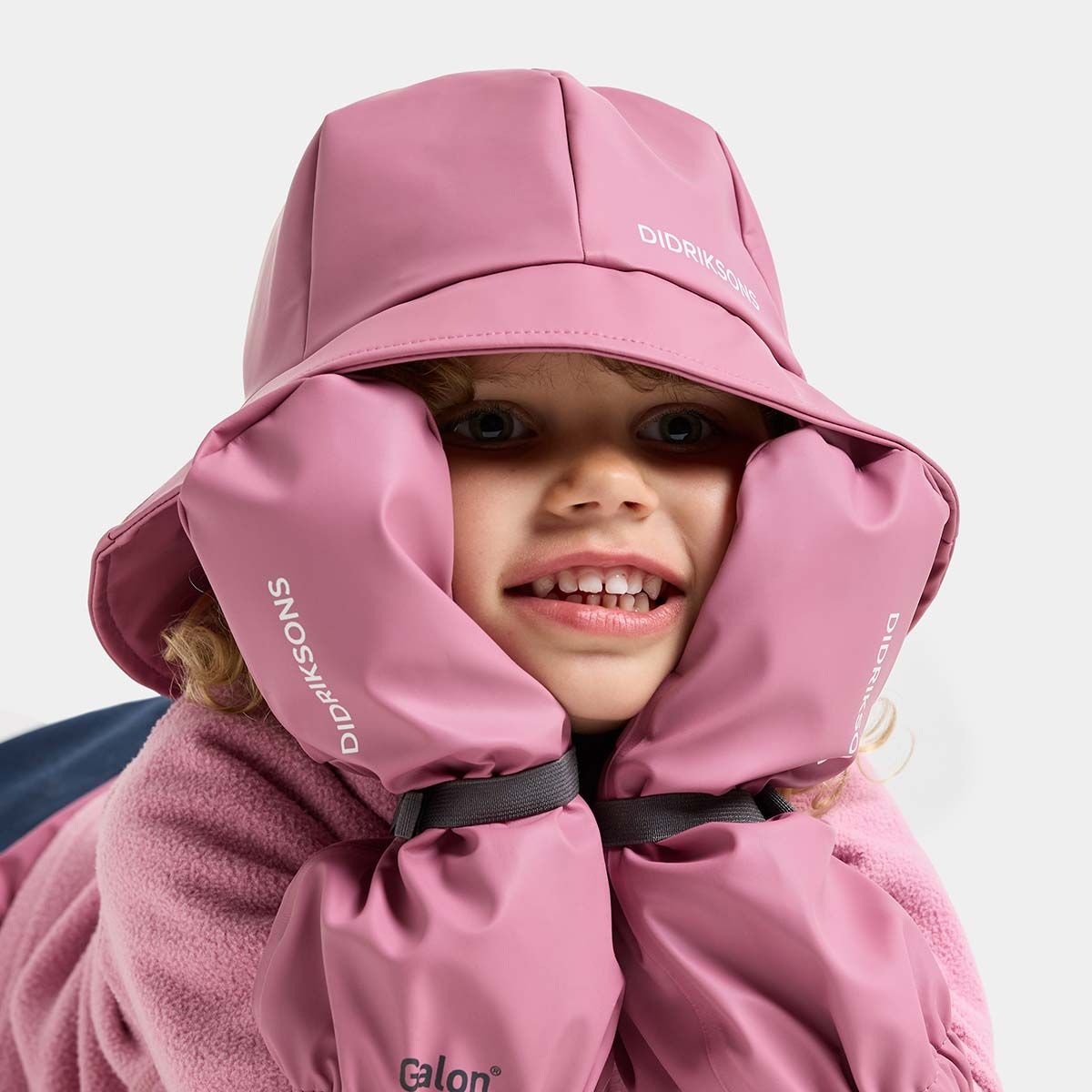 Didriksons Southwest sydvest til barn, Heather Pink