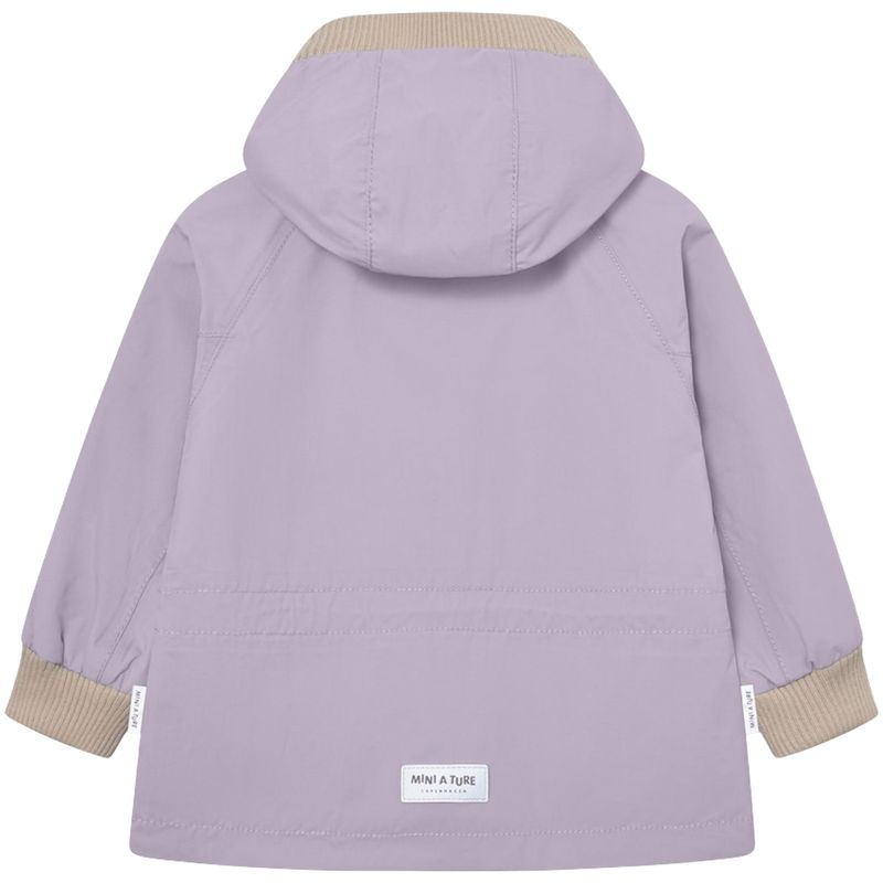 Mini A Ture Matwally vår-og høstjakke småbarn, Minimal lilac