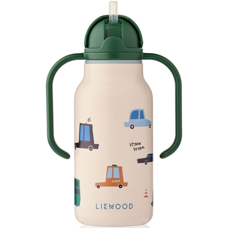 Liewood Kimmie vannflaske 250ml, Cars/Sandy