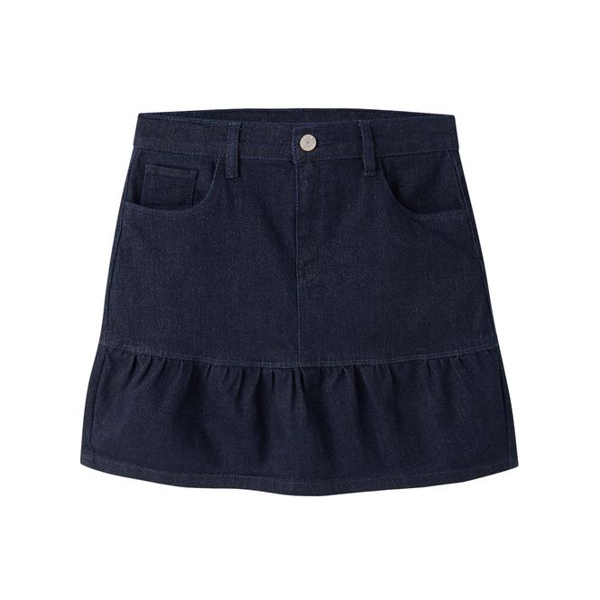 Hovedbilde Name It Nkfliv denim skjørt til barn, Dark Blue ...
