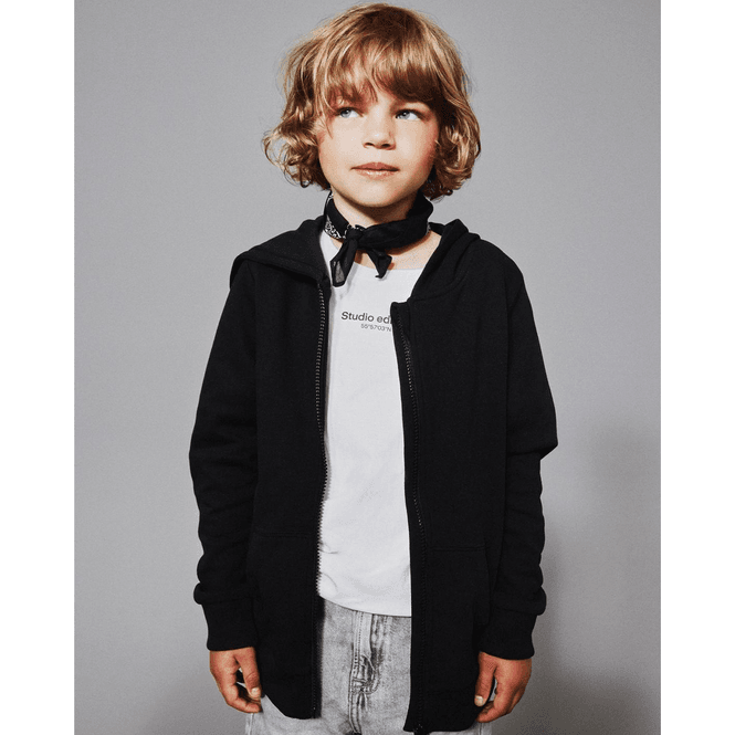 Hovedbilde Name It Nkmnesweat zip-genser, Black