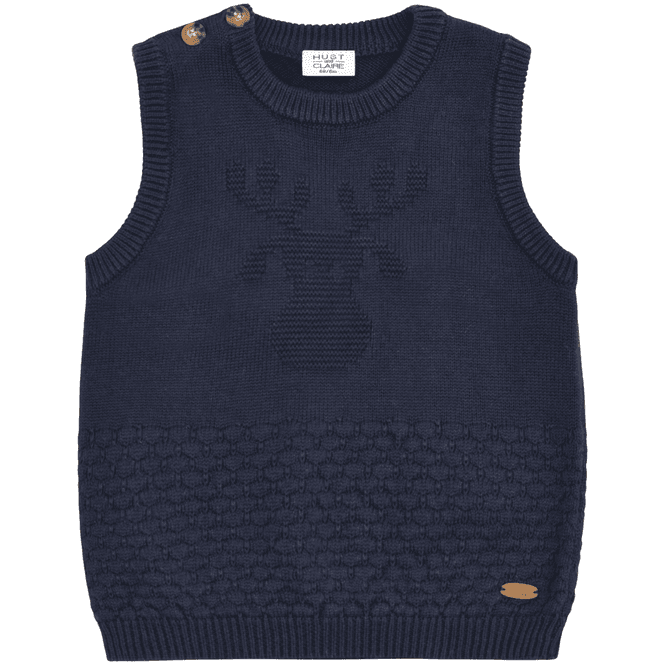 Hovedbilde Hust and Claire Hcperry vest til baby, More Navy