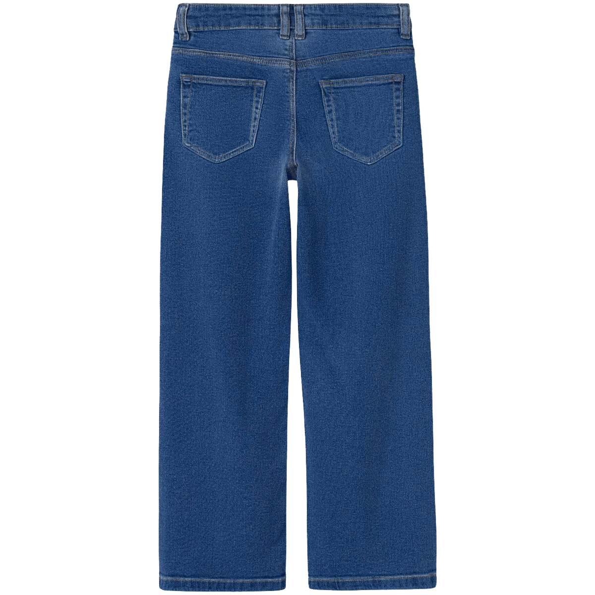 Name It Nkfrose wide-jeans til barn, Dark Blue Denim