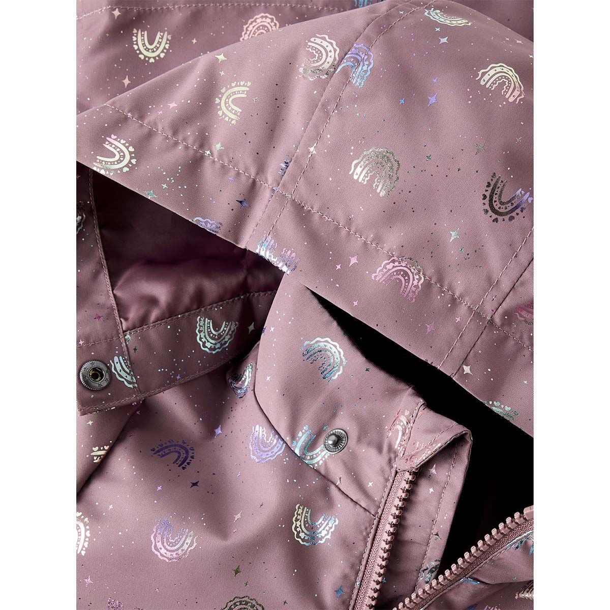 Name It Nmfmaxi vår-og høstjakke småbarn, Grape Shake