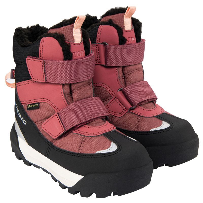 Viking Expower Warm GTX 2V vintersko til barn, Dark Pink
