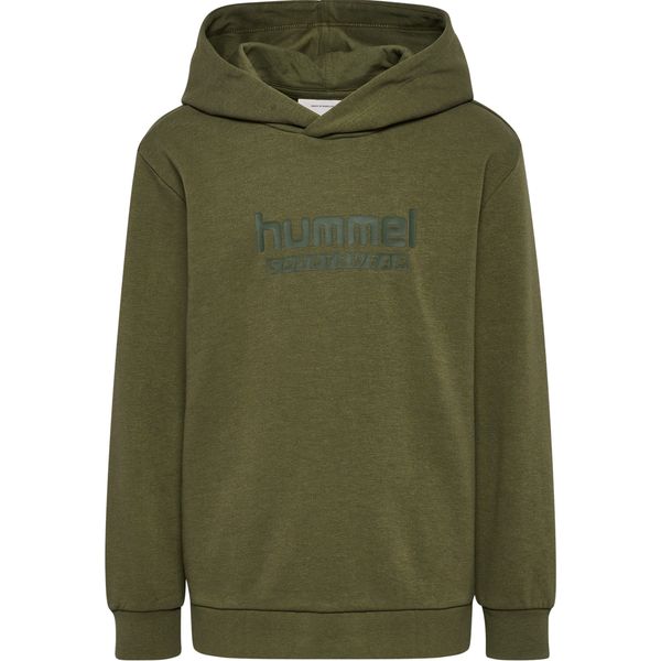 Bilde av Hummel Base hettegenser til barn, Winter Moss