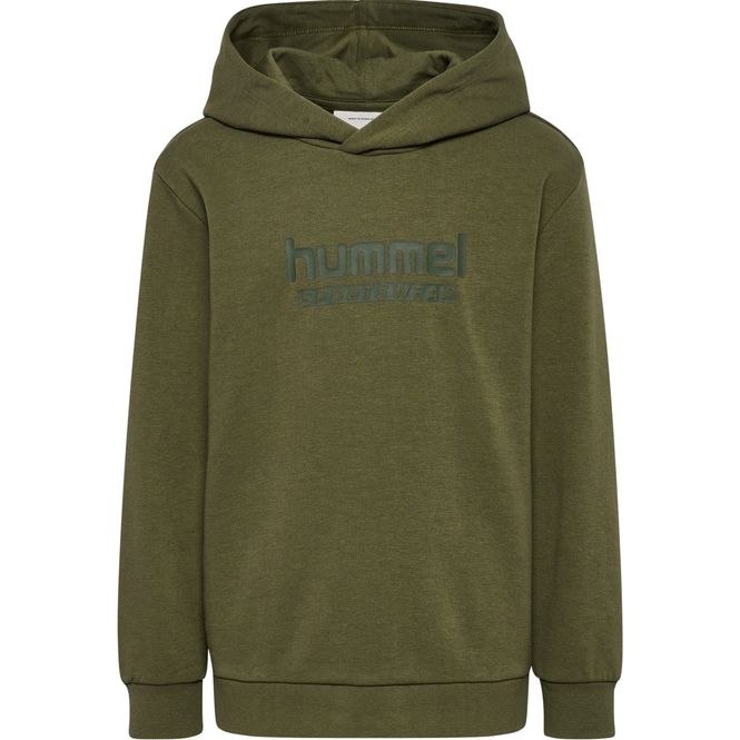 Hovedbilde Hummel Base hettegenser til barn, Winter Moss