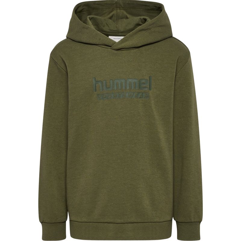 Hummel Base hettegenser til barn, Winter Moss