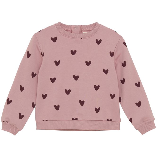 Hovedbilde Creamie sweatshirt til barn, Woodrose