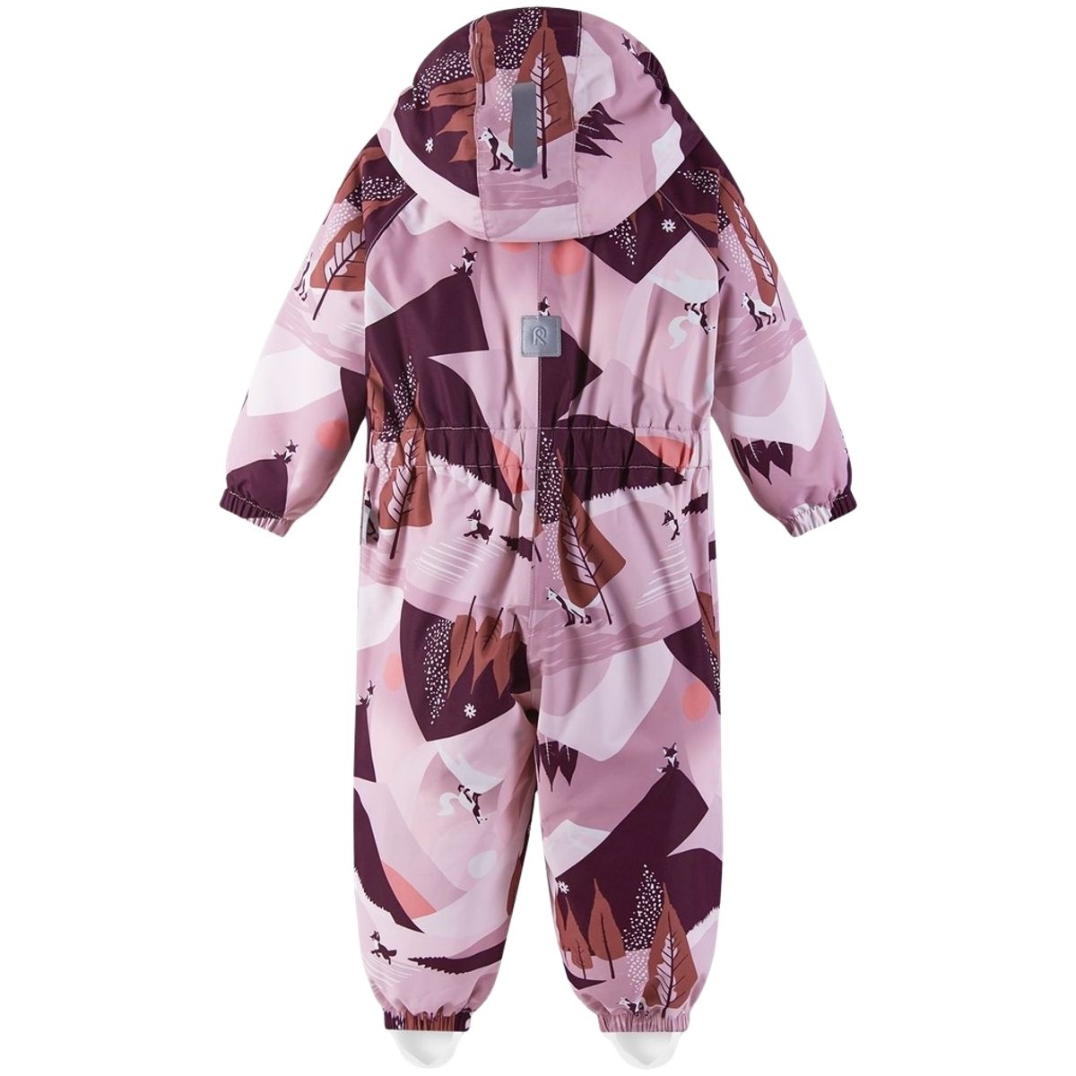 Reimatec Puhuri vinterdress baby, Grey Pink