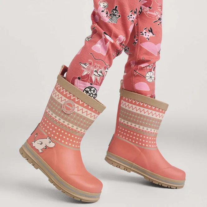 Hovedbilde Reima Magisk Moomin gummistøvler, Rose Blush