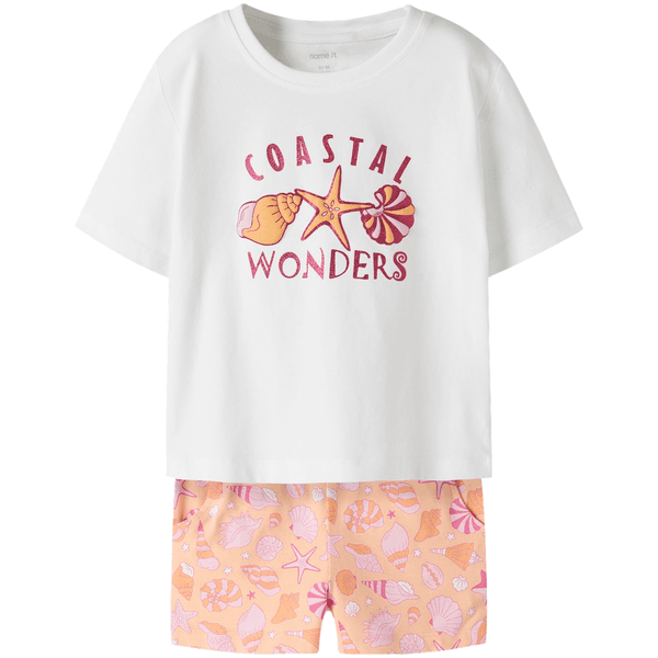 Hovedbilde Name It Nmffeniaz shorts-sett til småbarn, Bright ...
