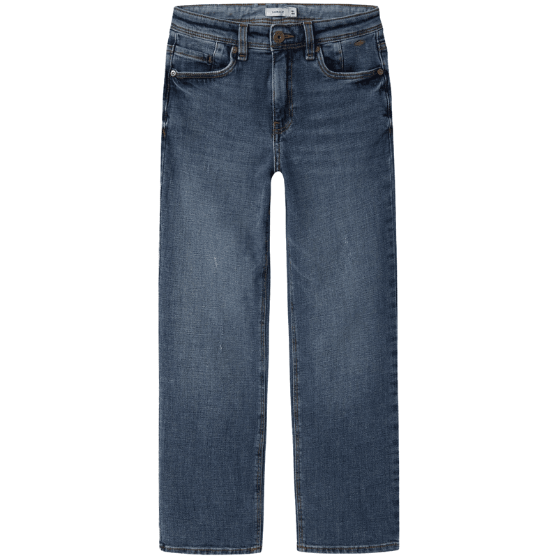 Name It Nkmryan straight jeans til barn, Dark Blue Denim