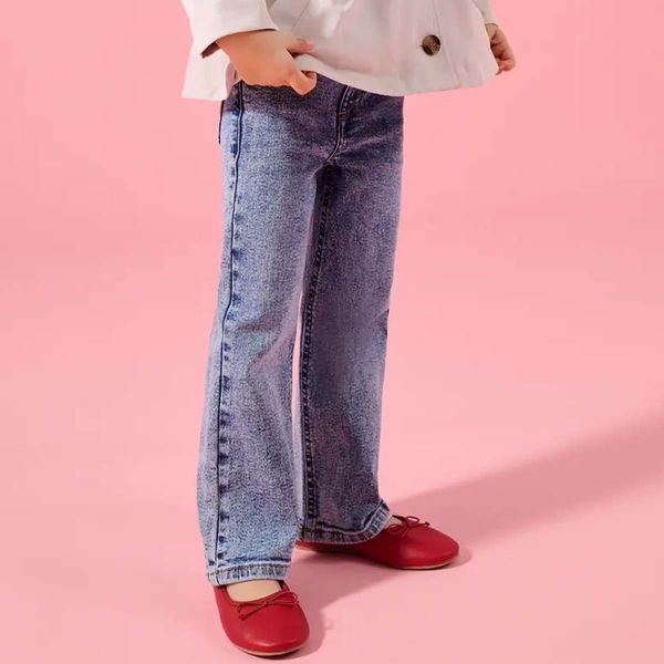 Hovedbilde Kids Only Mni Kmgjuicy wide-fit jeans småbarn, ...