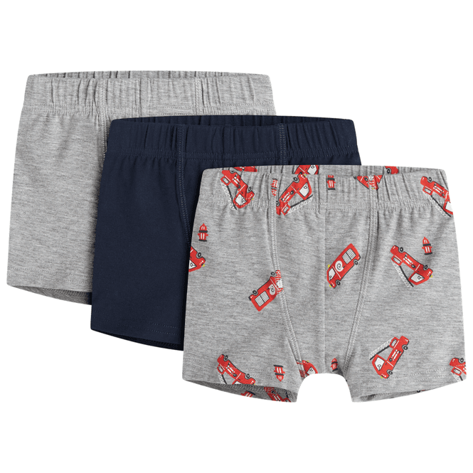 Hovedbilde Name It Nmmtights 3-pack boxer til småbarn, Grey ...