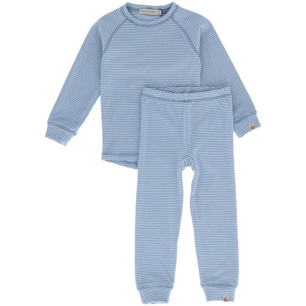 Hovedbilde Gullkorn Cactus fleece-sett til barn, Lys Blå (S)