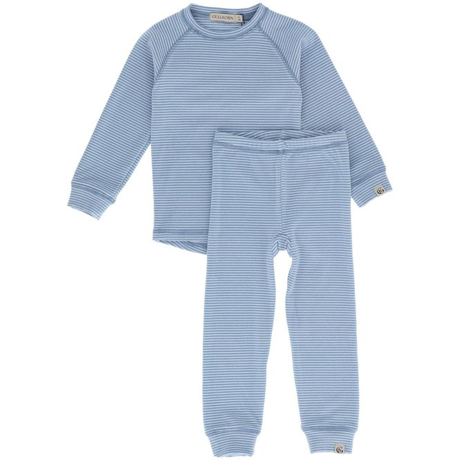 Hovedbilde Gullkorn Cactus fleece-sett til barn, Lys Blå (S)