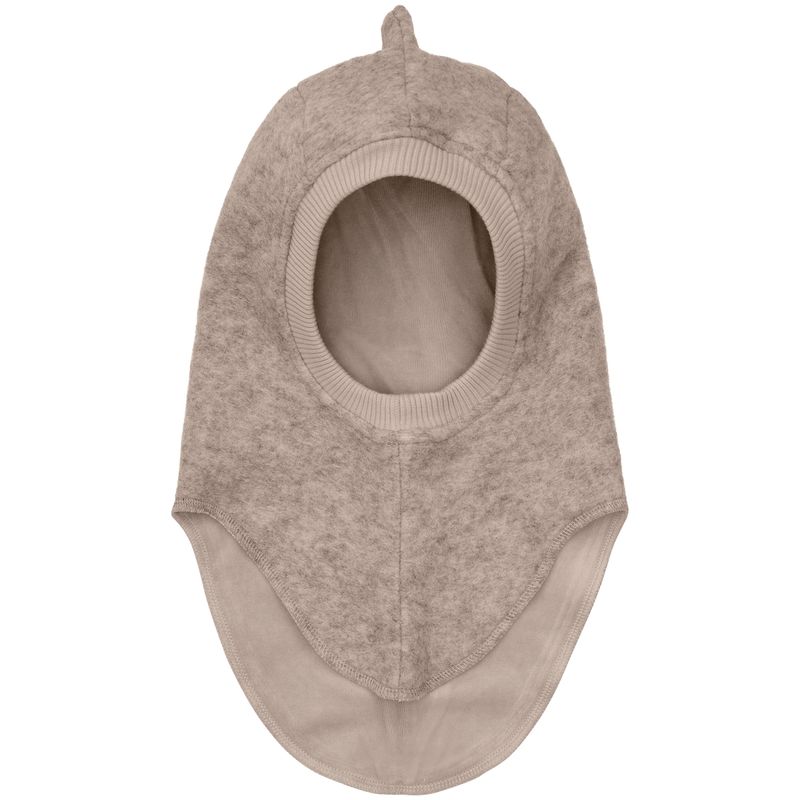 HUTTEliHUT Balaclava lue dino tovet ull, Camel Melange