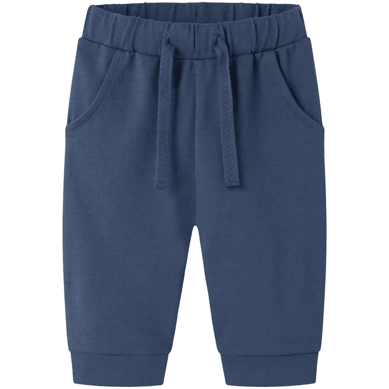 Name It Nbmjarl joggebukse til baby, Vintage Indigo