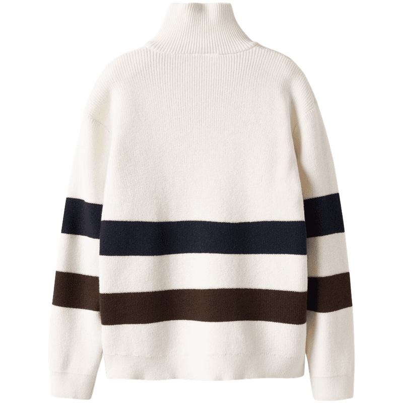 Name It Nkmralph half-zip genser til barn, Cloud Dancer