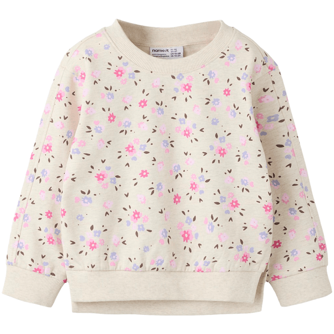 Hovedbilde Name It Nmfnisala sweatshirt til småbarn, Peyote ...