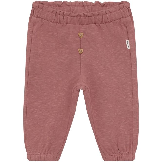 Hovedbilde Minymo joggebukse til baby, Burlwood