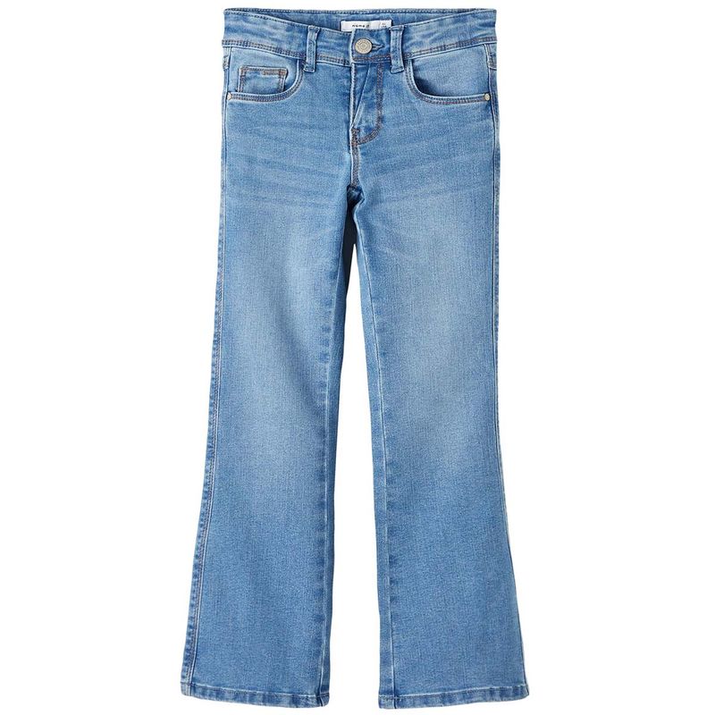 Name It Nkfpolly 1142 skinny boot jeans, Medium Blue