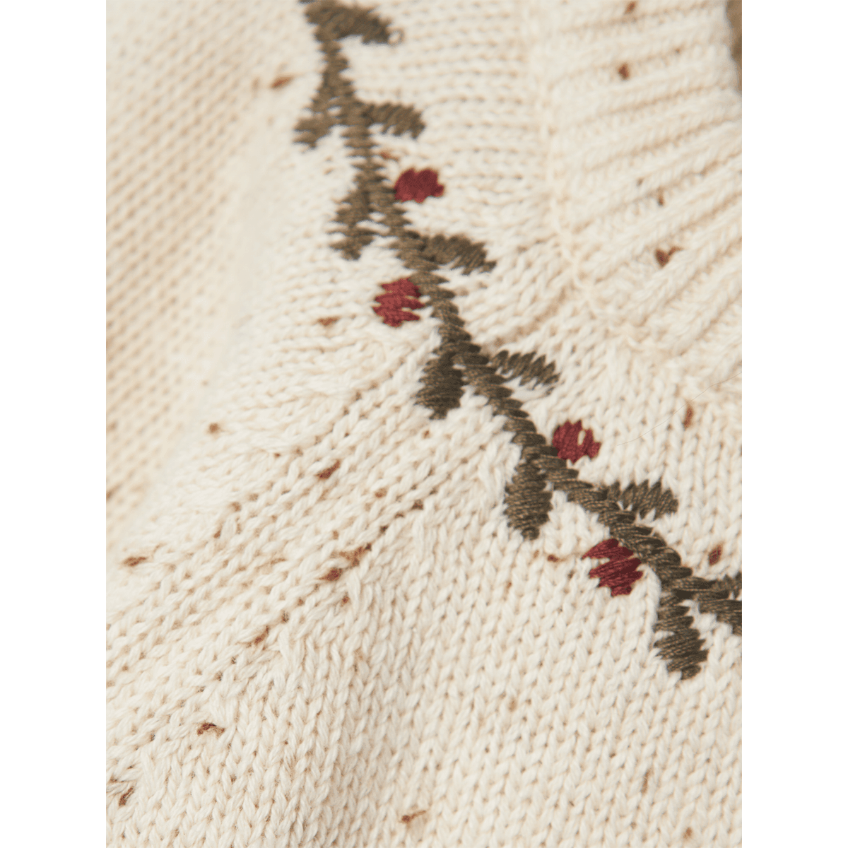 Lil' Atelier Nmngalto strikket genser småbarn, Turtledove