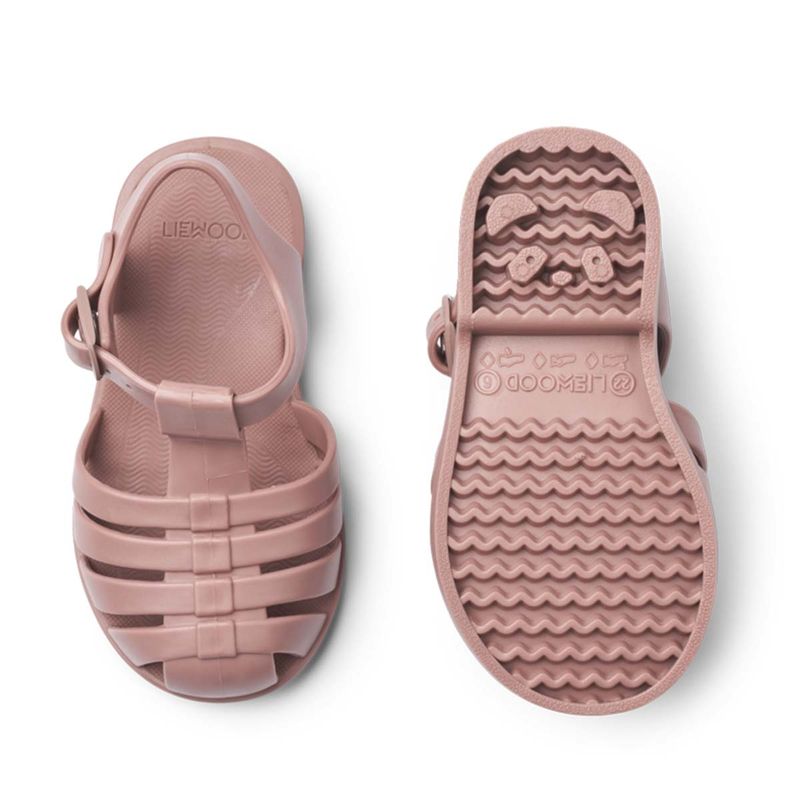 Liewood Bre badesko/sandaler til barn, Dark rose