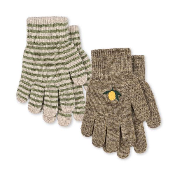 Hovedbilde Konges Sløjd Filla 2-pack vanter til barn, ...