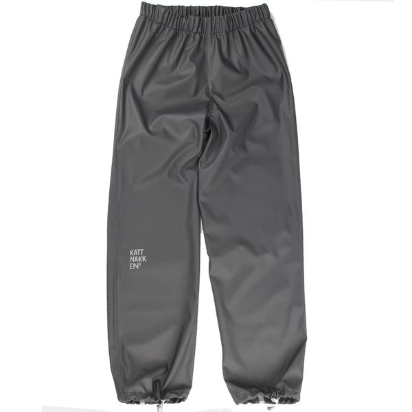 Hovedbilde Kattnakken Lett regnbukse til barn, Kattesvart