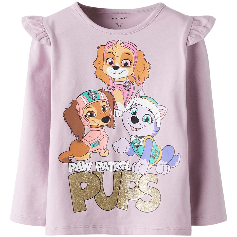 Name It Nmfjaba Paw Patrol genser, Dawn Pink