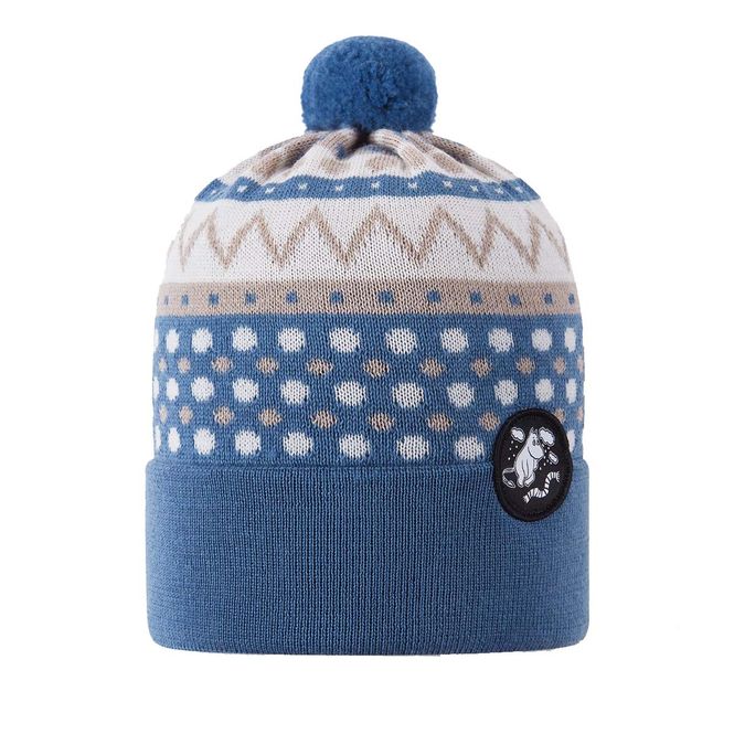 Hovedbilde Reima Moomin Flinga lue i ull til barn, Blue ...