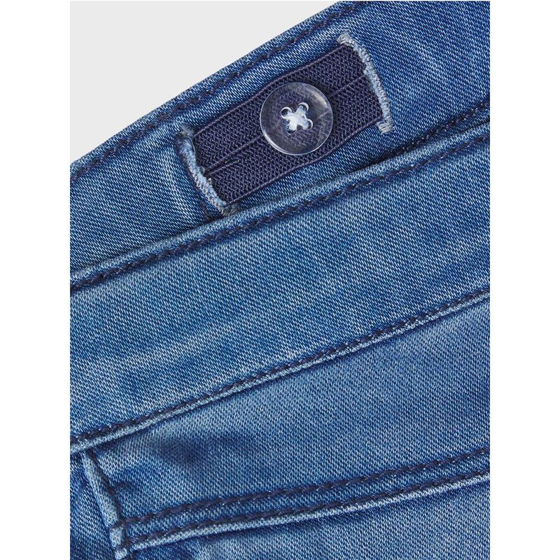 Name It Salli slim leggings til baby, medium blue denim