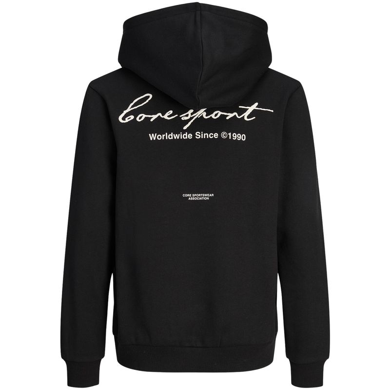 Jack & Jones Jr Jcodust hettegenser til barn, Black
