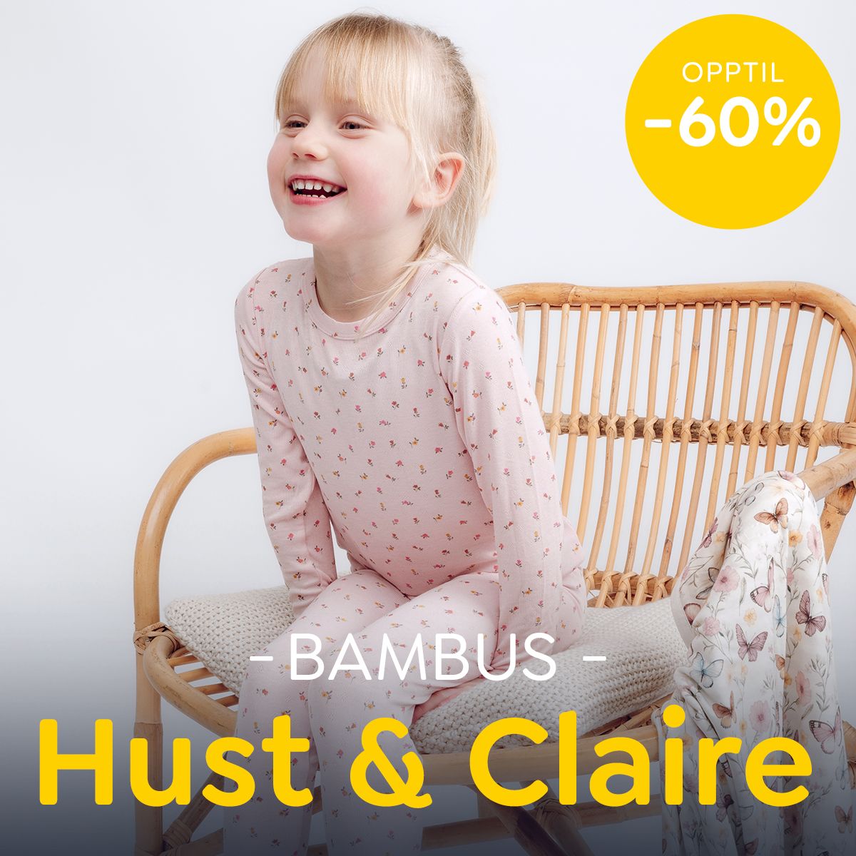 Hust and Claire bambusklær til baby og barn hos DressMyKid – opptil 60% rabatt