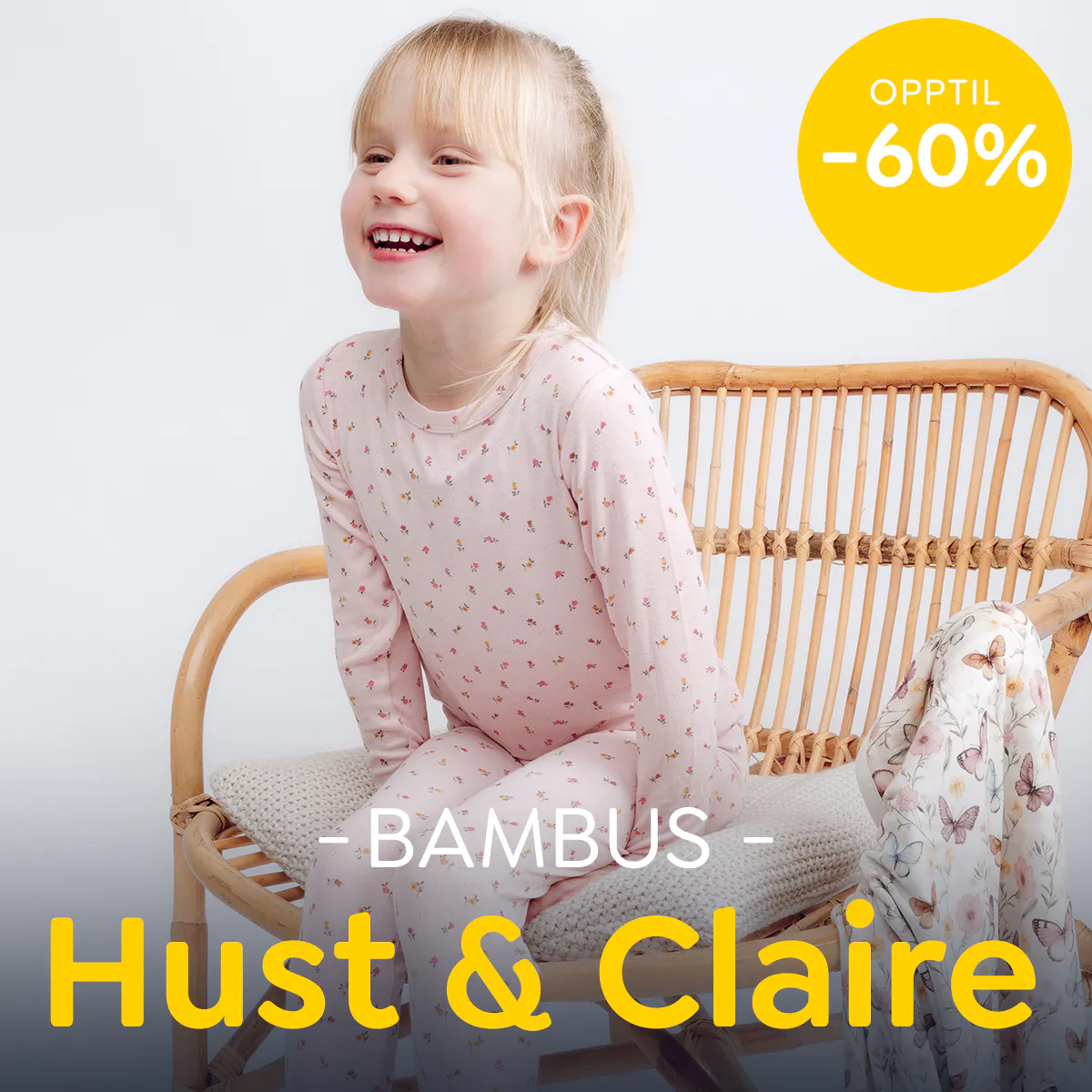 Hust and Claire bambusklær til baby og barn hos DressMyKid – opptil 60% rabatt