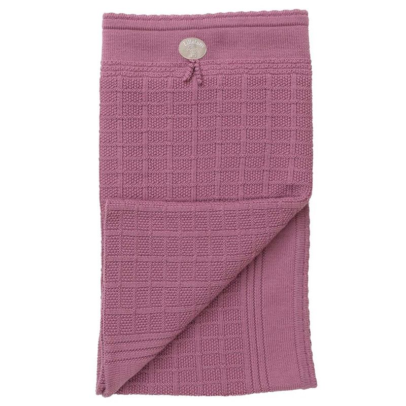 Lillelam x DMK Classic pledd i merinoull, Dusty Rose