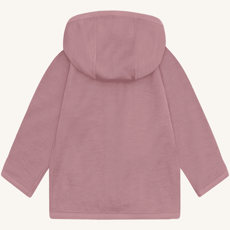 Hust and Claire HCCamil cardigan i ull/bambus, Pale Mauve
