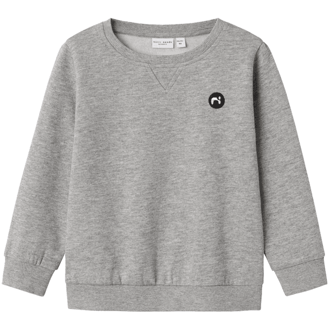 Hovedbilde Name It Vimo sweatshirt til småbarn, Grey Melange