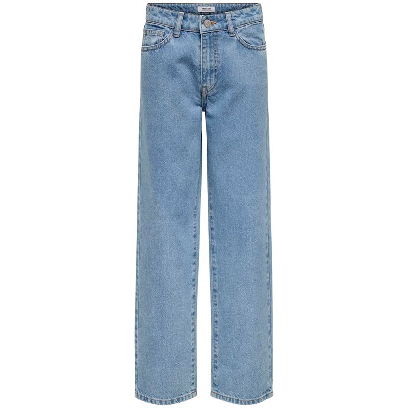 Only & Sons Osjfade Loose jeans til barn, Light Blue Denim