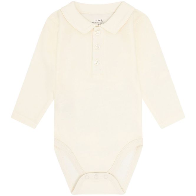 Hovedbilde Hust and Claire Hcbaldur body i ull/bambus, Ivory