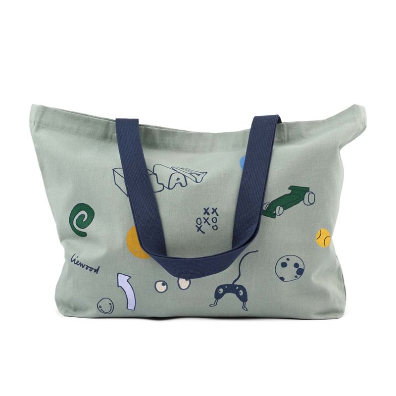 Liewood Big Totebag, Play/Dusty Peppermint